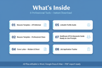 What's inside - 8 professional tools